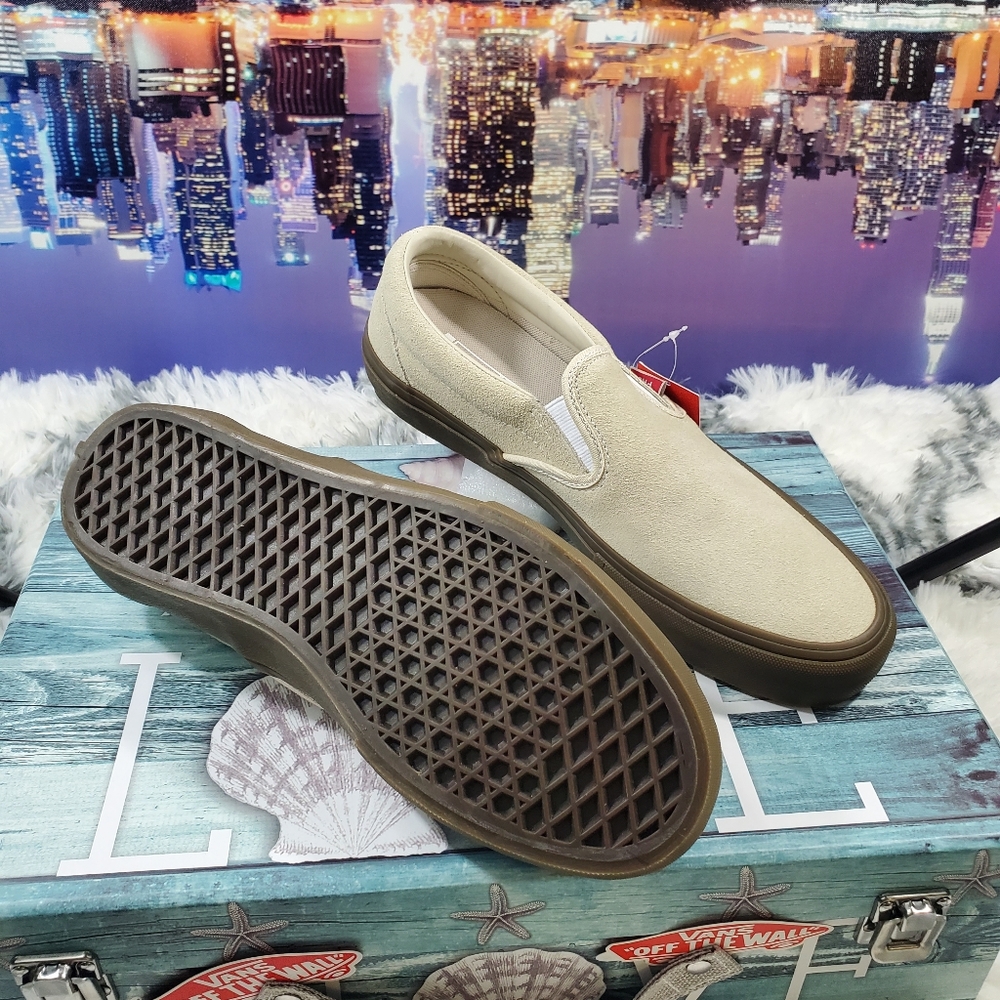 Vans Oatmeal Gum Slip-on 😋 - Picture 3 of 12
